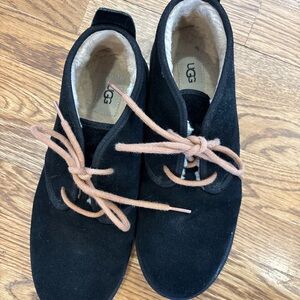 UGG men’s Black Suede Chukka Boots